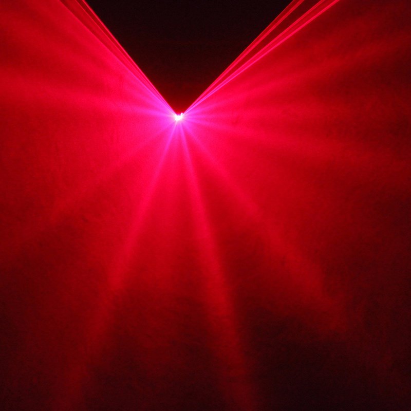 Laser d’animation rouge 200mW – DMX – 25 programmes - KUB 200 RED - LZR