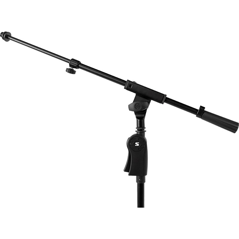 Pied de micro - Perchette avec poignée ergonomique scène