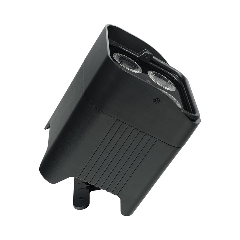 Projecteur PAR LED 4 x 12W sur batterie DMX