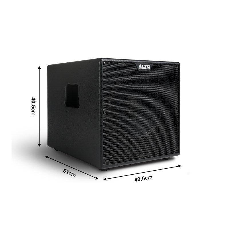Caisson de Basses Actif 12" 900W - XLR JACK