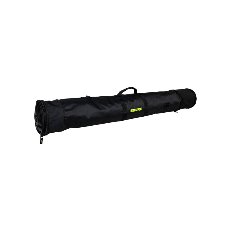 Sac en Nylon Rembourré pour 5 Micros et 3 Pieds de Micros - Shure ASG SH-STANDBAG - angle