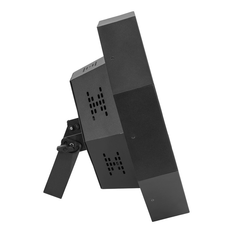 Effet LED vintage octogonal - 3x60W ambre + RGB - Mac Mah - Amber-O côté