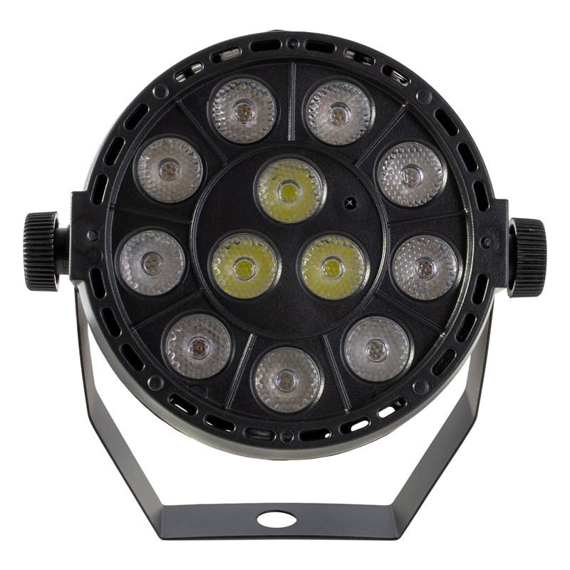 Projecteur PAR LED - 12 x 1W RVBB - Télécommande incluse éclairage