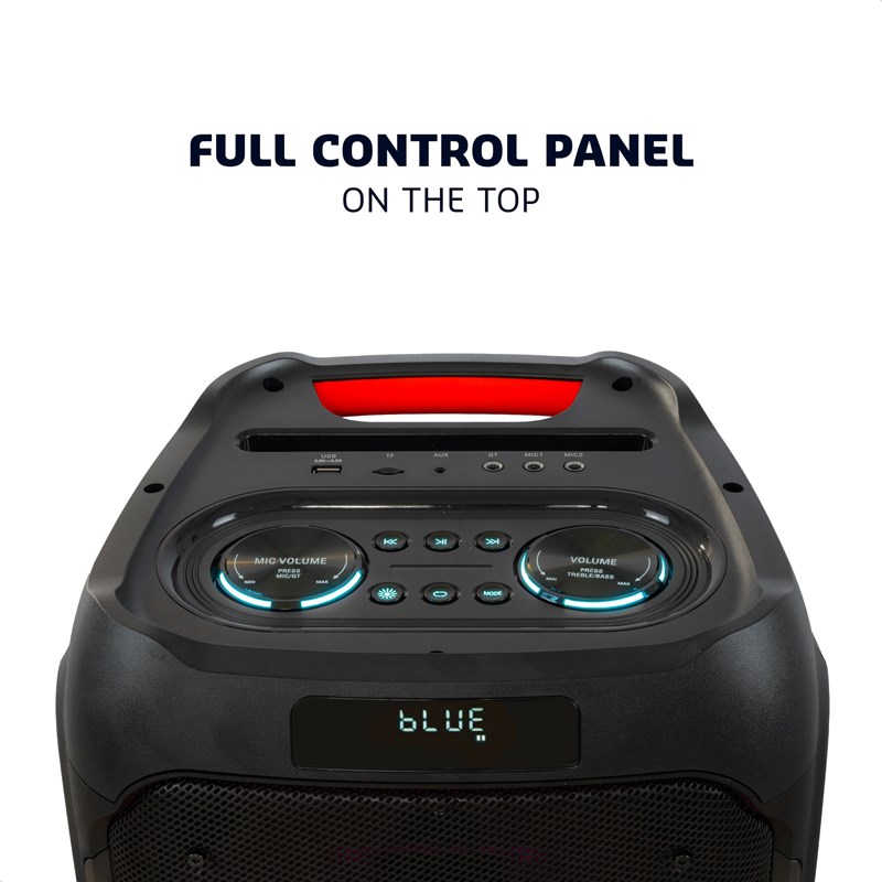 Enceinte BT 2x10" 1200W - Sur batterie rechargeable