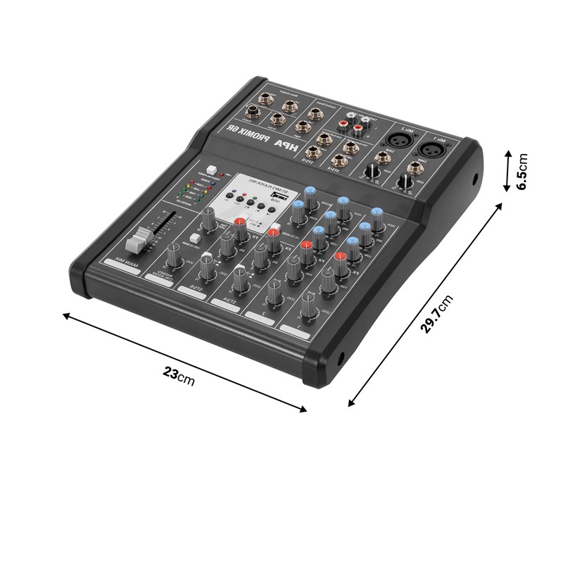 HPA Promix 6R - dimensions