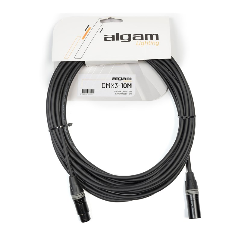 Câble DMX 3 Points - 10 m XLR