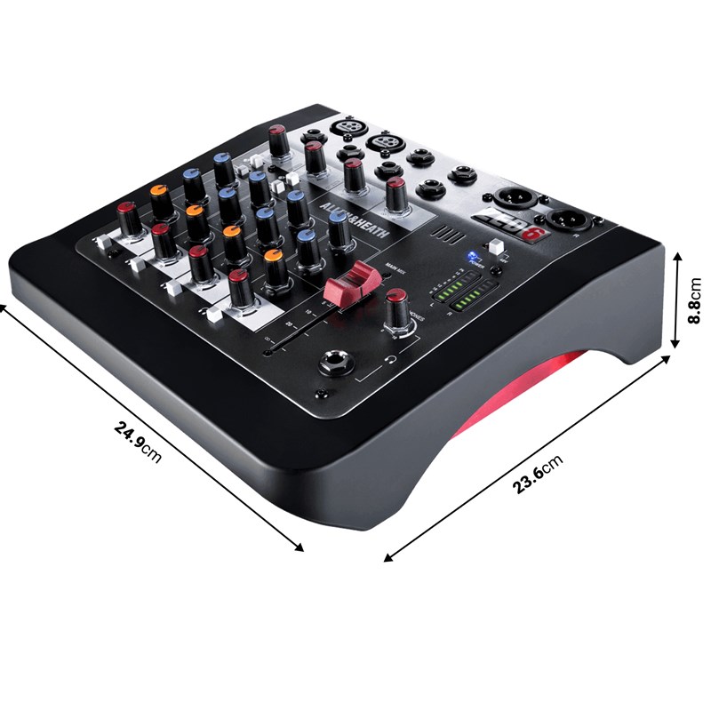 Console Analogique GSPre - 2 in mono, 2 stéréo dimensions