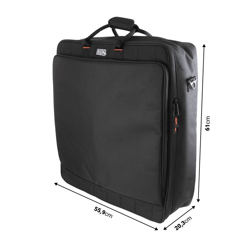 Housse pour console de mixage - Nylon - 53 x 58 x 15 cm DJ