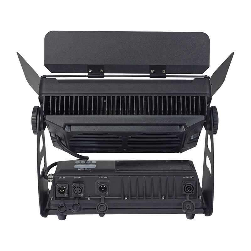 Projecteur extérieur LED 40x15W RGBW - DMX - IP65 - pluie