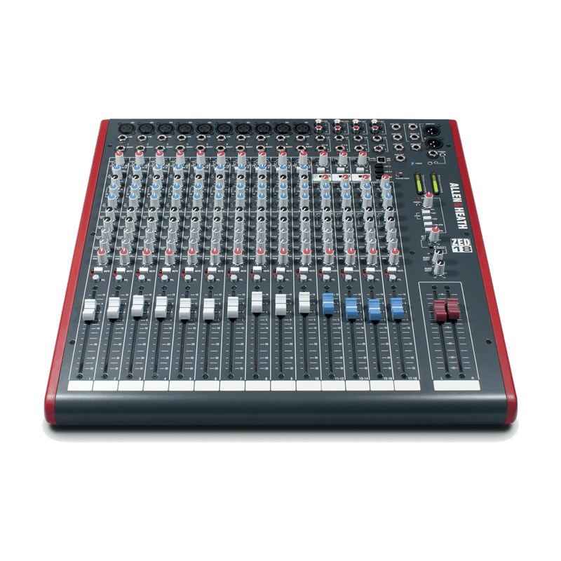 Console de mixage USB sans effets - 10 in mono, 4 stéréo, 4 AUX