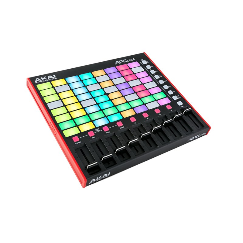 Contrôleur Ableton 8x8 pads RVB - 9 faders - compact