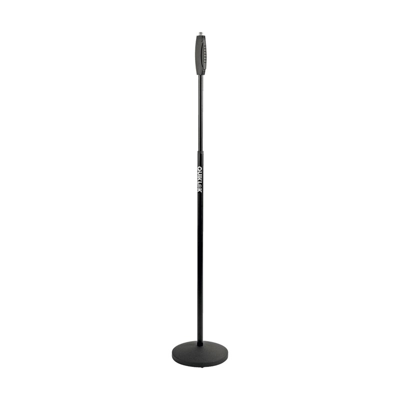 Stand microphone droit "One-Hand" réglable - Base ronde micro