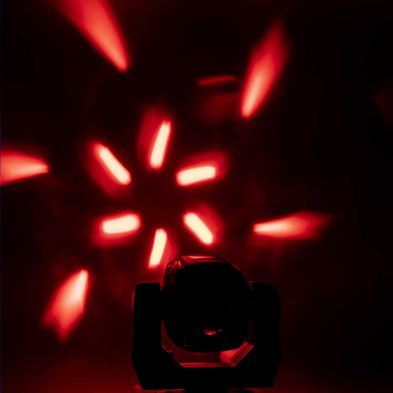 Lyre Wash à LED 6 x 12W - DMX faisceau