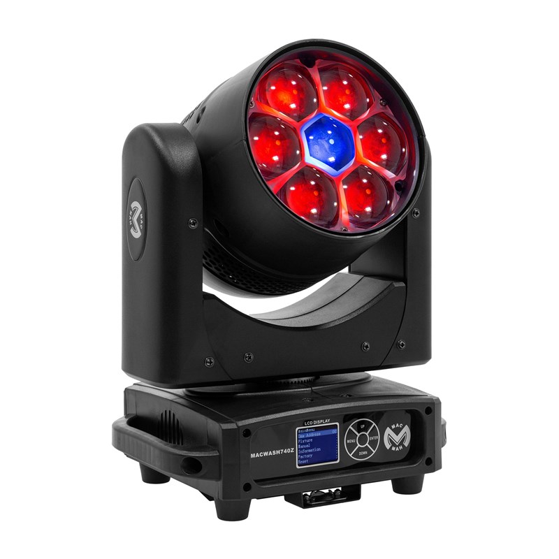 Lyre Wash LED RGBW 7x40W - Zoom - DMX Éclairage
