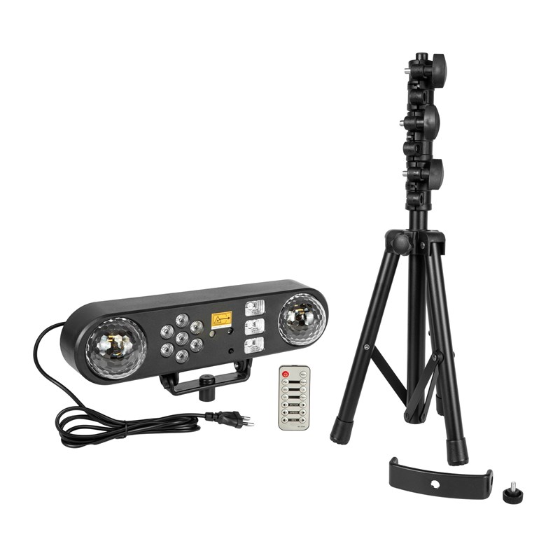 Barre lumineuse multi-effets - Astro, Wash, Strobo et Laser portique