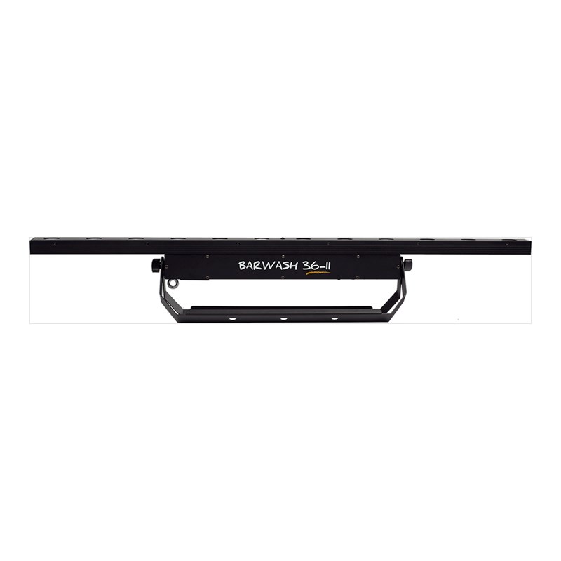 Barre LED RGB 12x3W - DMX 3 zones - détection audio connectique