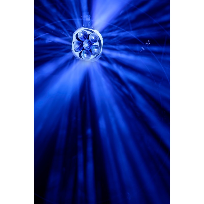 Effet boule à facettes motorisé animation