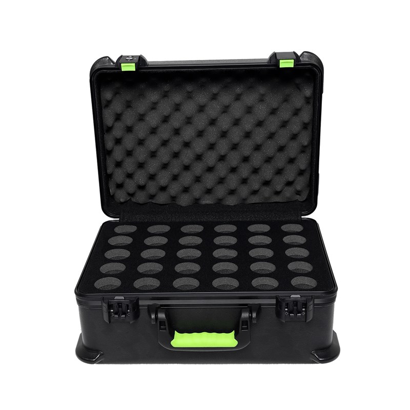 Flight case en Polyéthylène pour 30 Micros intérieur