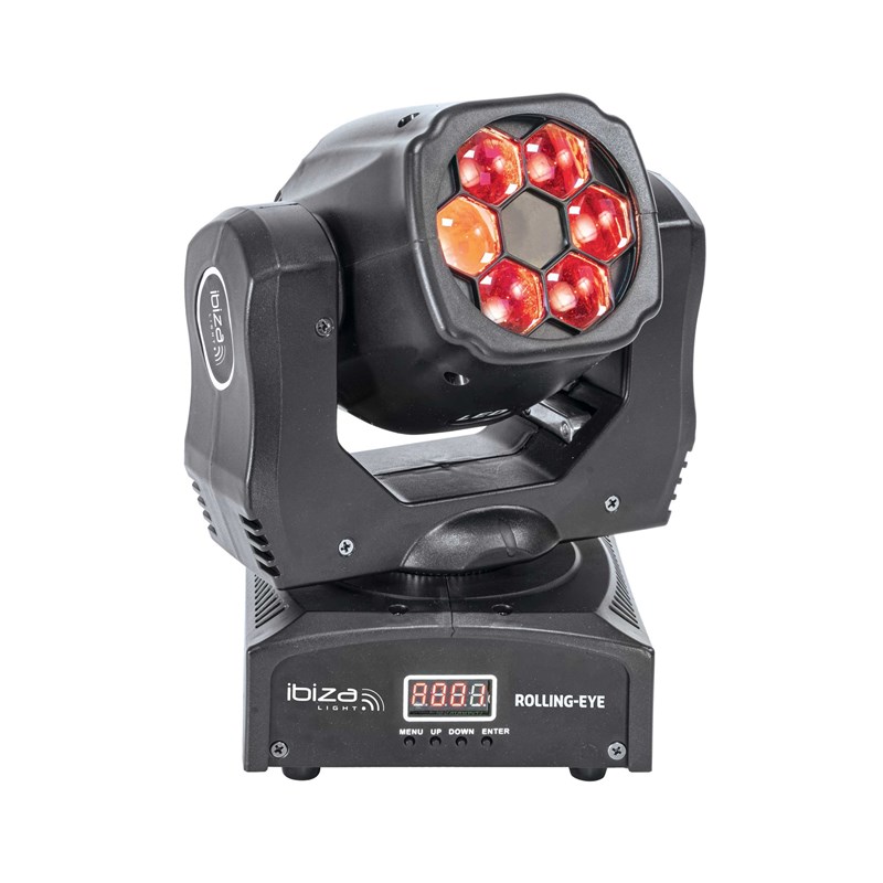 Lyre Wash à LED 6 x 12W - DMX projecteur