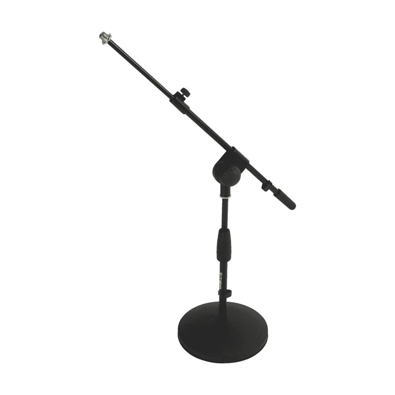 Stand micro court - Perchette télescopique - Base ronde pied