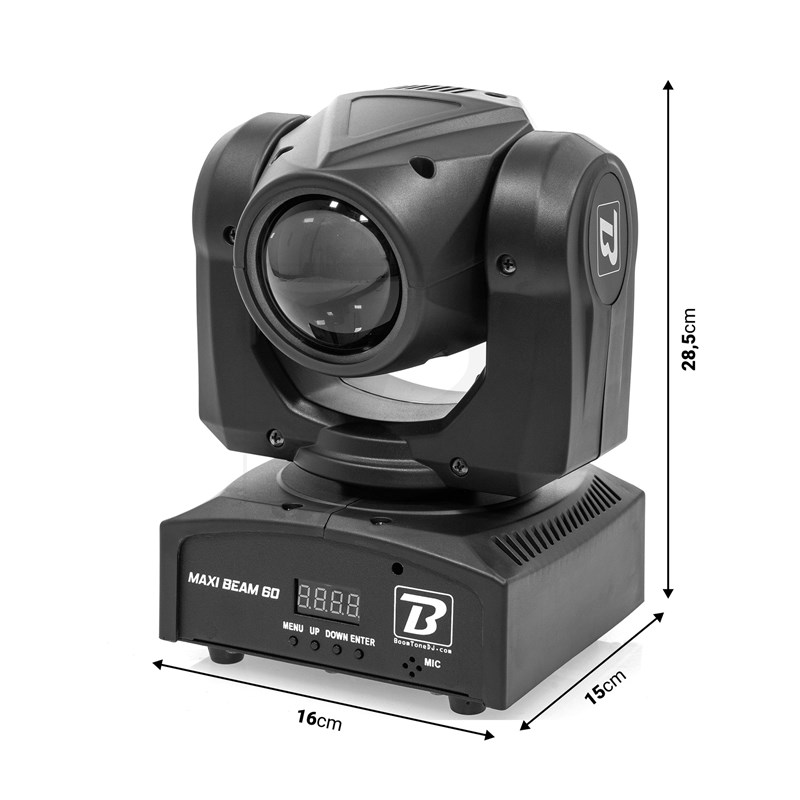 Lyre Beam à LED 60W - CREE RGBW 4-en-1 lumière