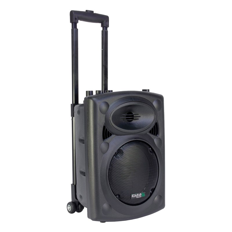 Système portable 8”/20cm - 400W - Micro main VHF & filaire