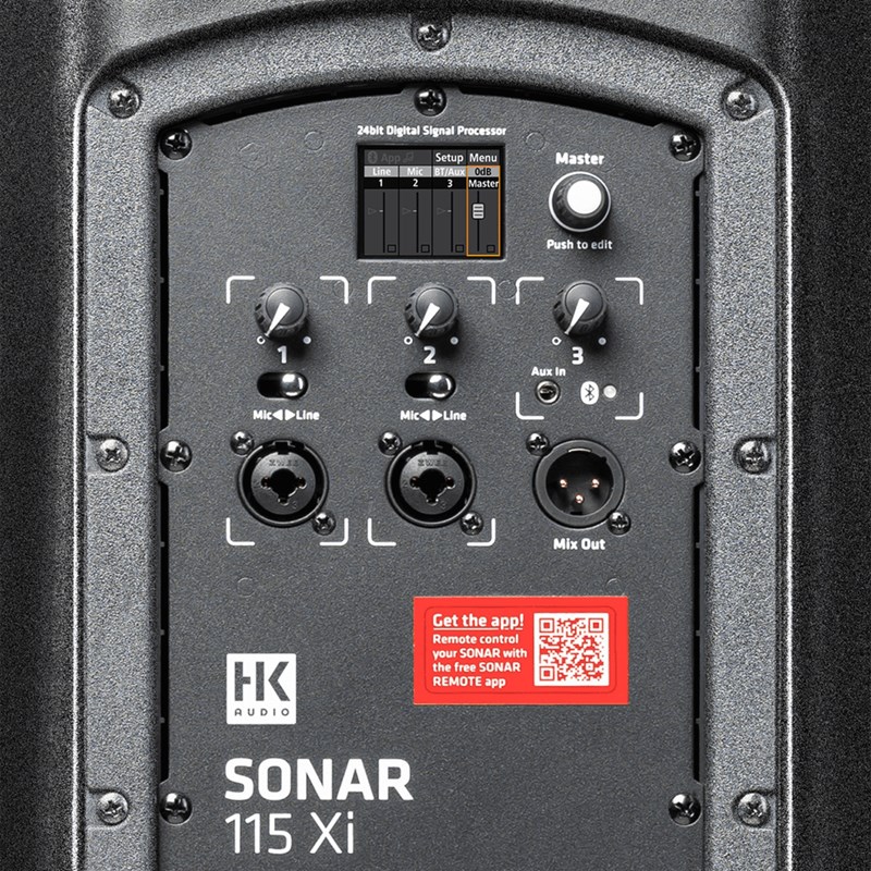 Enceinte Sono Active 15" 1200W - JACK