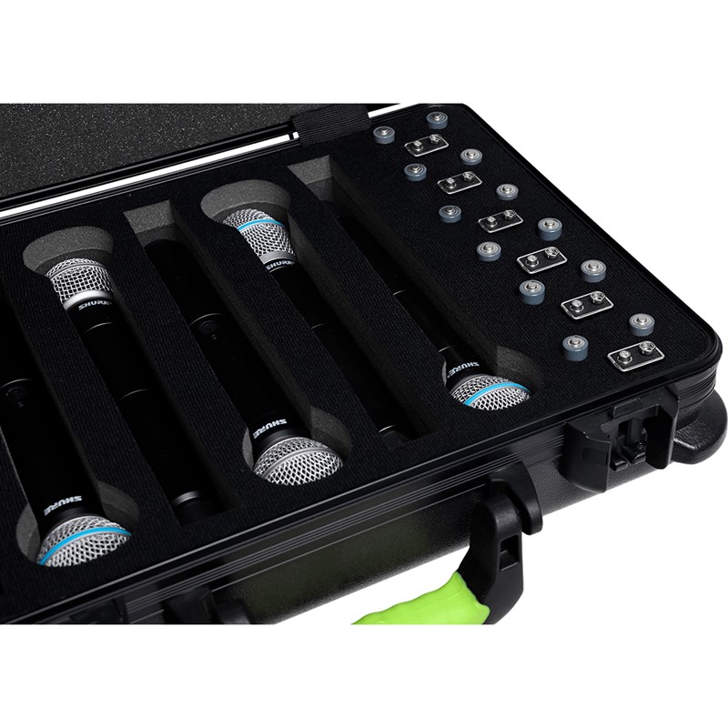 Case polyéthylène pour 6 micros HF