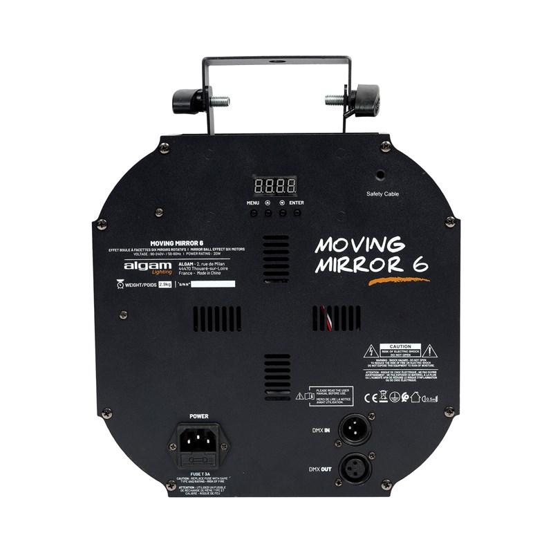 Effet boule à facettes motorisé éclairage