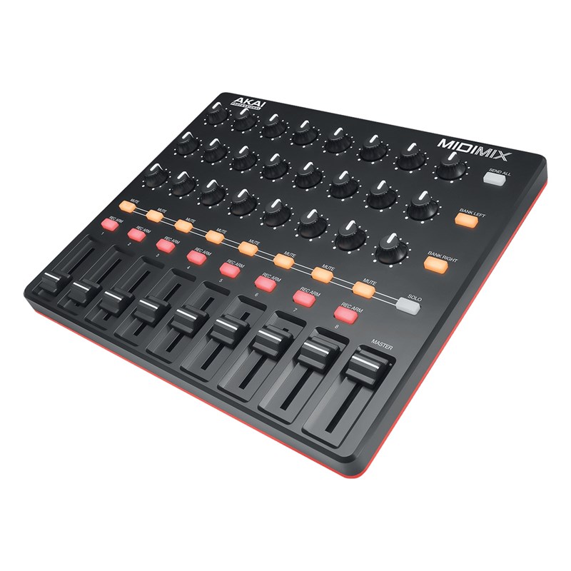 Surface de contrôle DAW - 9 faders + 24 potards MIDI