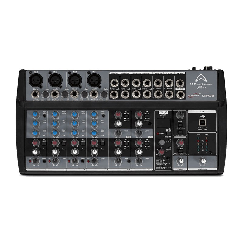 Console de mixage CONNECT1202 FX-USB 12 entrées - FX - USB