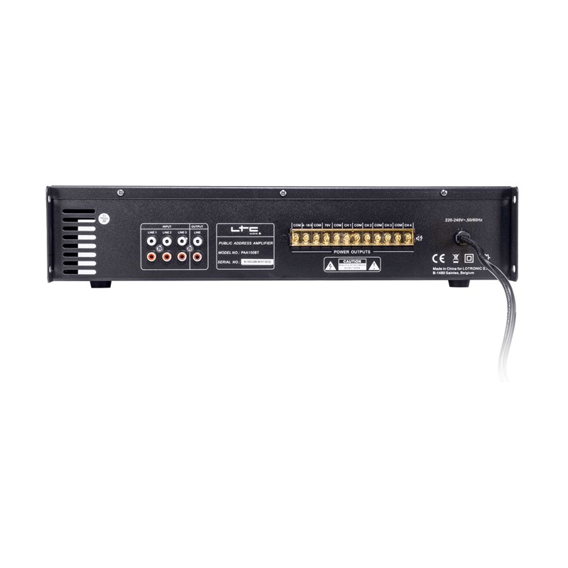 AMPLIFICATEUR PUBLIC ADDRESS 4 ZONES - 90W audio