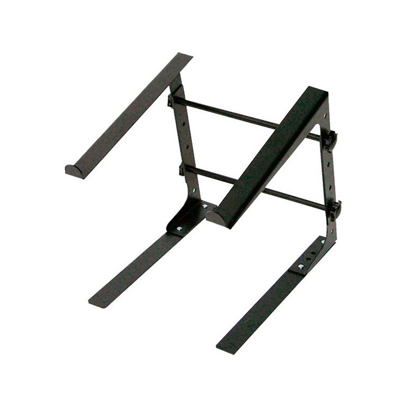 Support métallique réglable pour PC portable noir