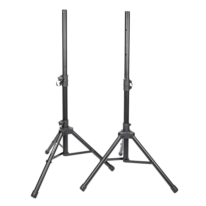 Paire de Supports Enceintes - Hauteur max 1,20m - Housse de Transport DJ