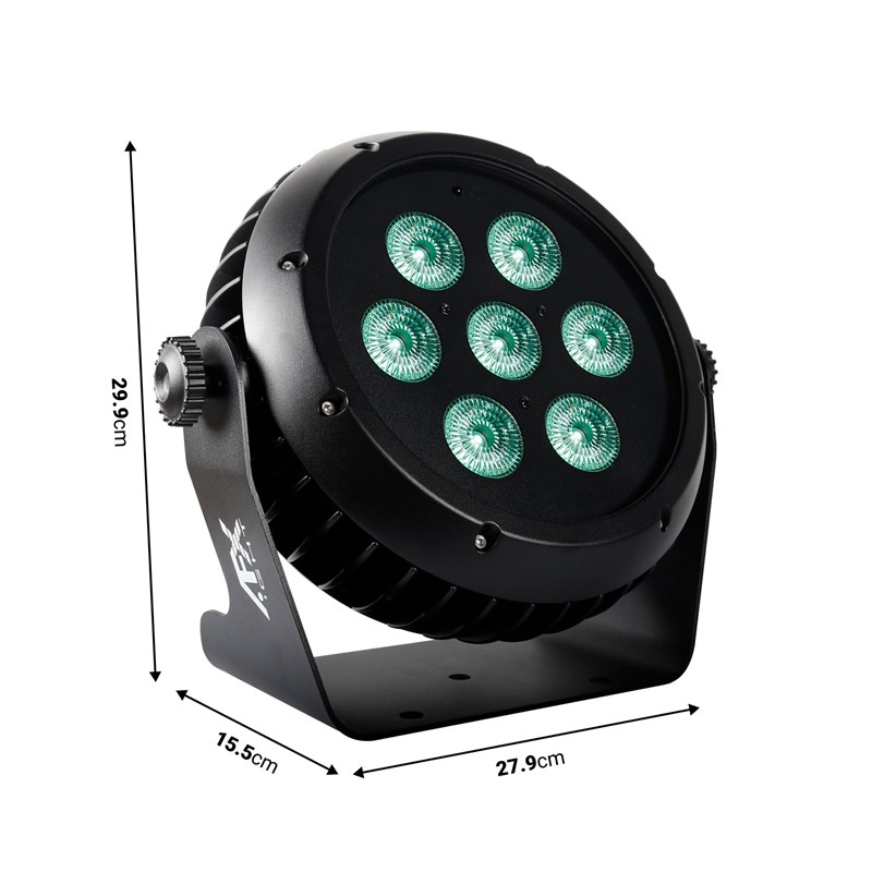 Projecteur PAR LED 7x10W RGBW