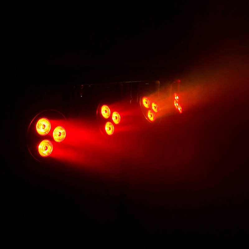 Kit 4 PAR LED RGBW sur trépied - 60W - DMX scène