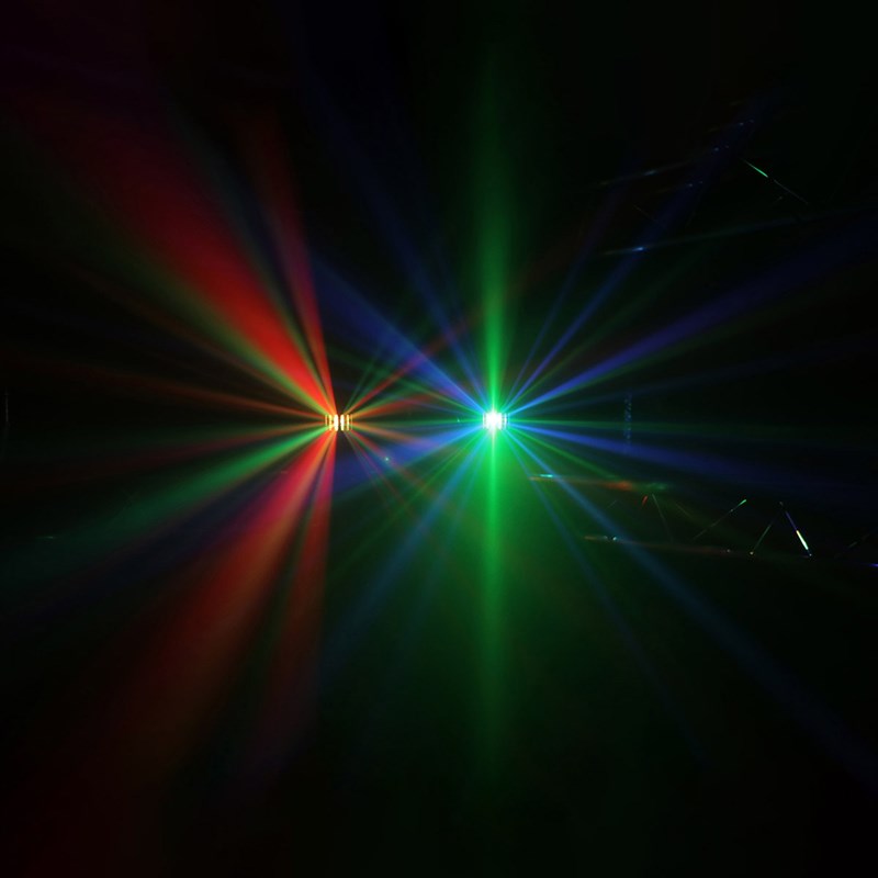 Portique d'éclairage - 2 projecteurs LED - 2 Nano Derby support