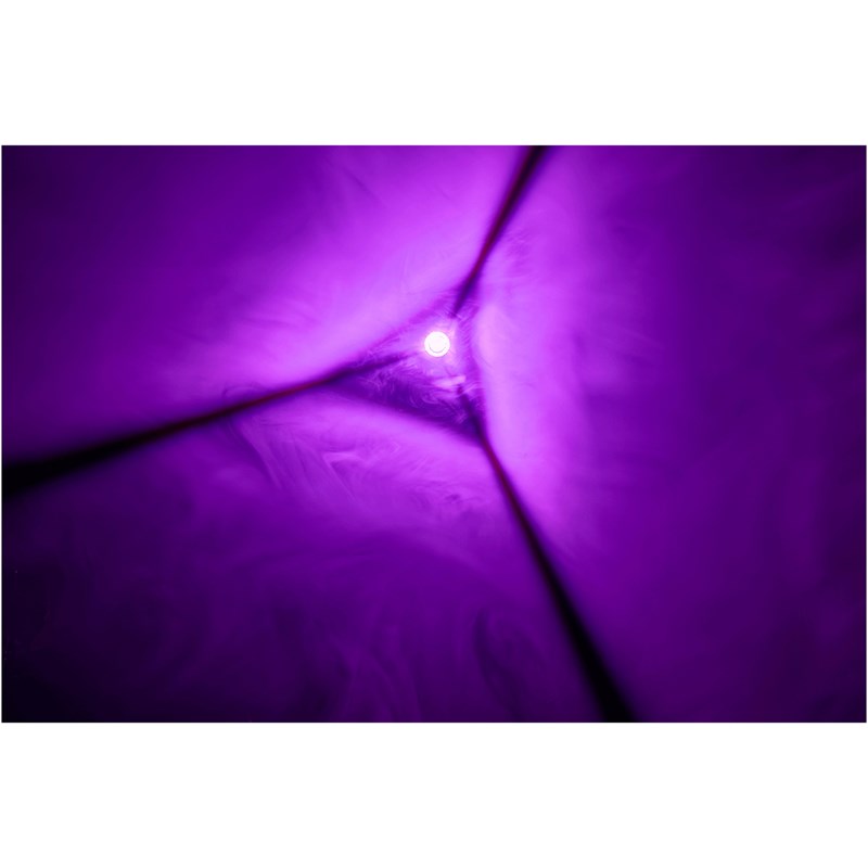 Lyre Spot LED 60W compacte - 8 gobos - Prisme & anneau RGB - ambiance