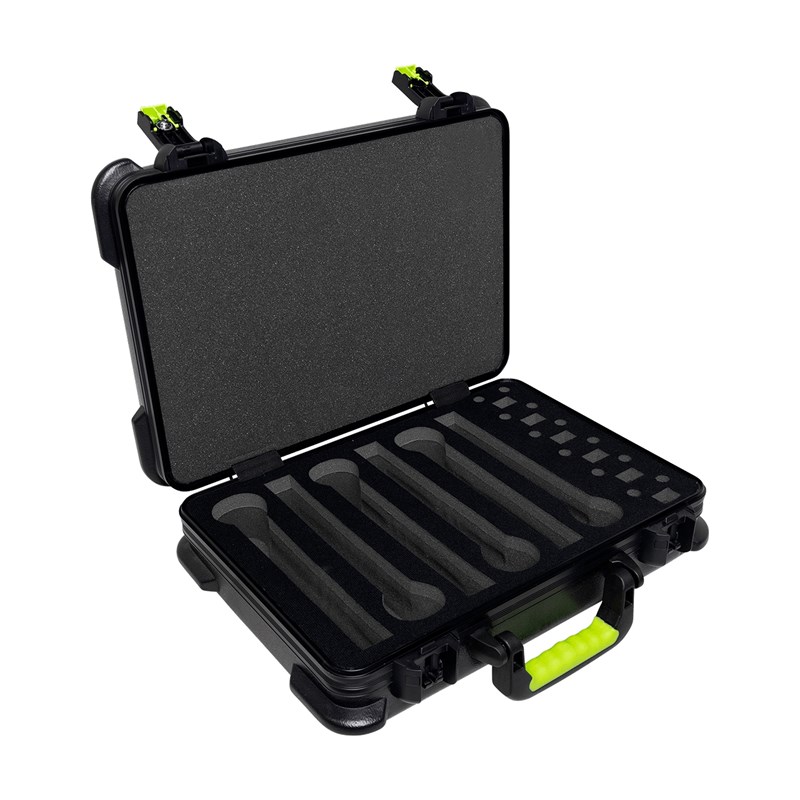 Case polyéthylène pour 6 micros HF protection