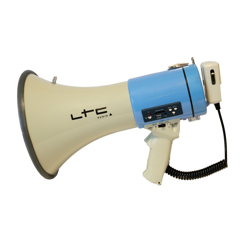 Megaphone 60W LTC MEGA60USB avec USB/SD manifestation