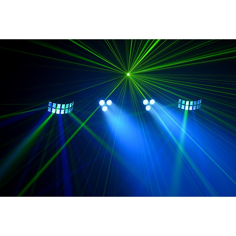 Projecteurs à LED 4-en-1 sur Pied animation