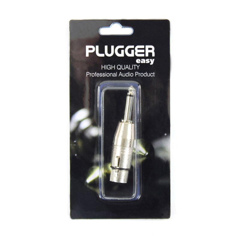 Adaptateur XLR femelle vers Jack 6.35mm mono connecteur