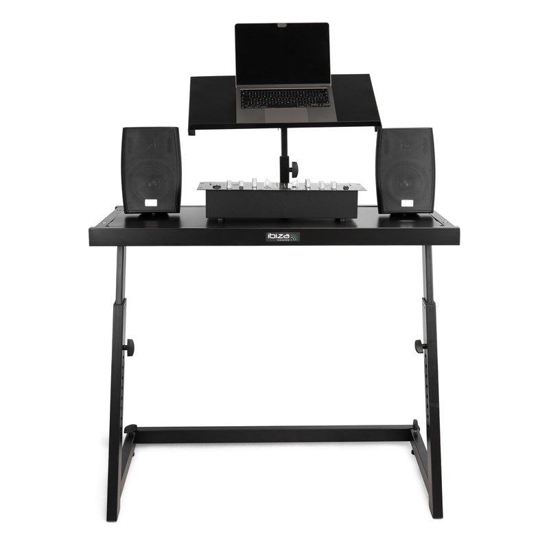 Support DJ mobile en acier