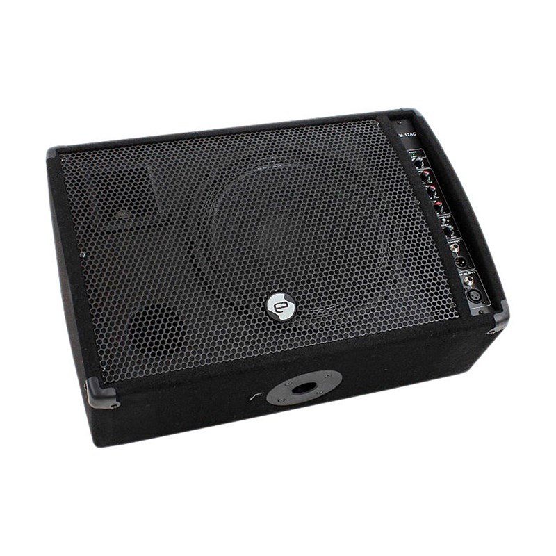 Enceinte retour scène 180W - Filtre anti-larsen & EQ - Elokance - STM 12AC Moquette