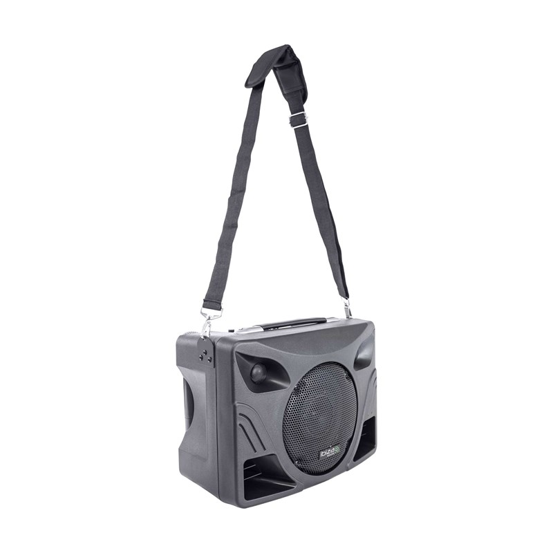 Système PA Portable 8" - 2 Micros UHF + USB & BT rechargeable