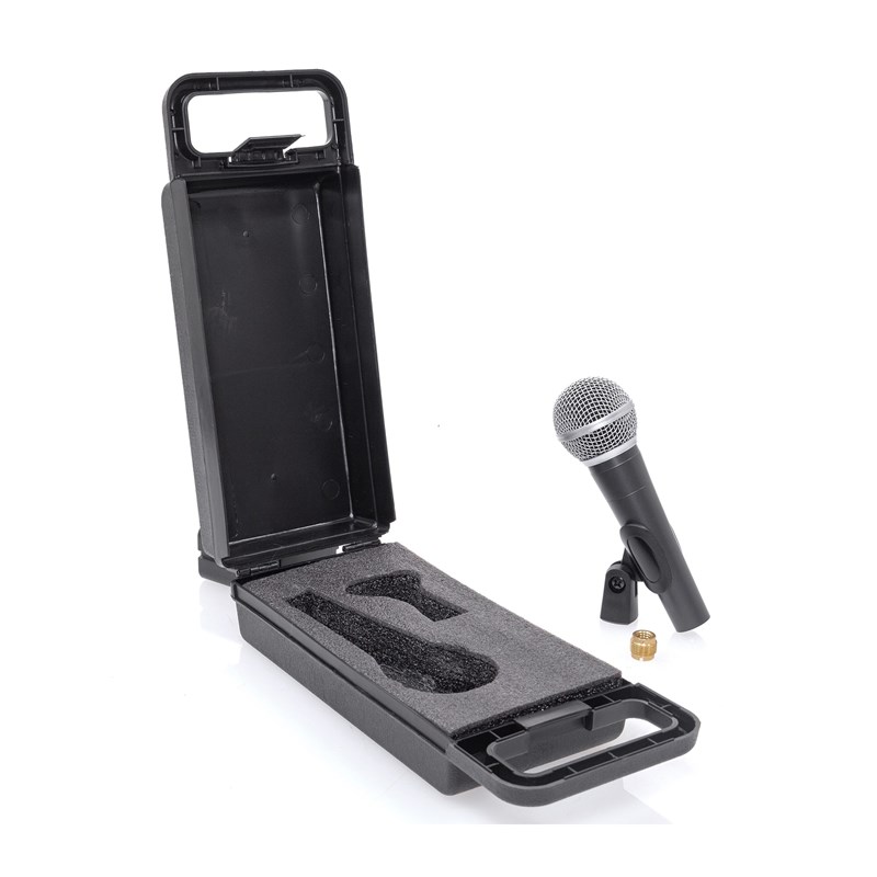 Micro chant filaire dynamique - Boîtier - Pince karaoké