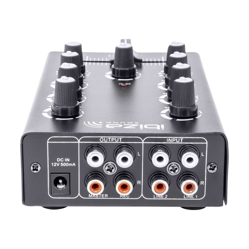 Table de mixage DJ 2 canaux avec EQ & Crossfader scène