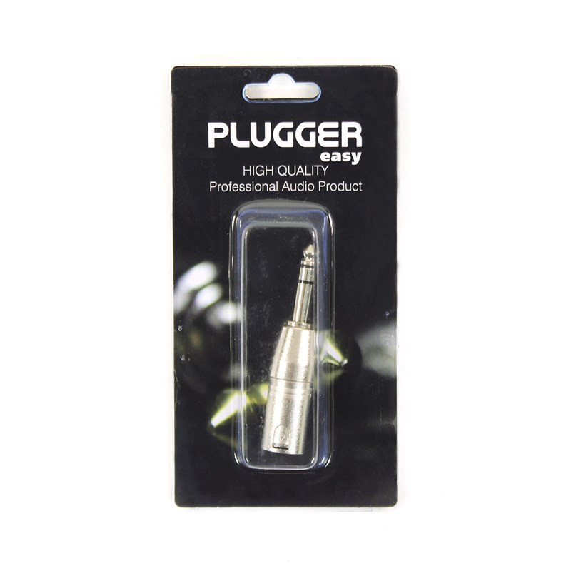 Adaptateur XLR mâle 3b / Jack mâle stéréo 6,35mm audio