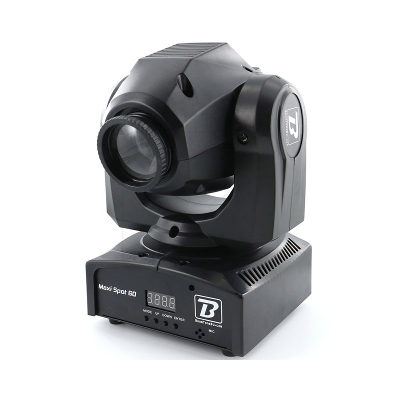 Lyre Spot à LED 60W - Gobo - Shake - Stroboscope projecteur