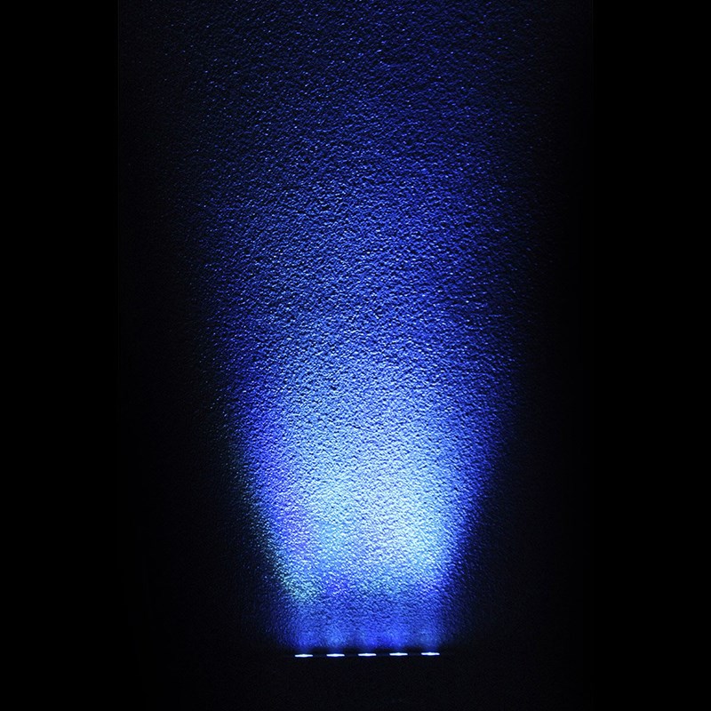 Barre LED ultra-compacte - RGBW 5 x 8W - Noir scène fête